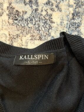 KALLSPIN Black Sweater - Classic sweater sleeveless